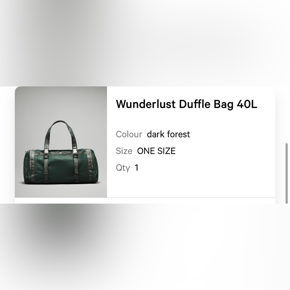 Wunderlust Duffel Bag